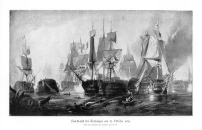 Bitwa pod Trafalgarem, 21 października 1805 1900 autorstwa Unbekannt