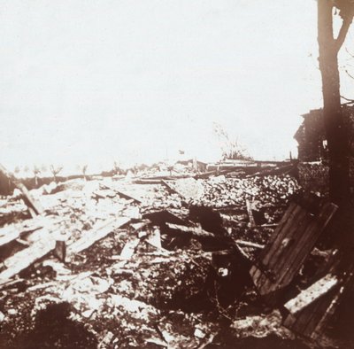 Battlefield, Roeselare, Flandria, Belgia, c1914-c1918 autorstwa Unbekannt