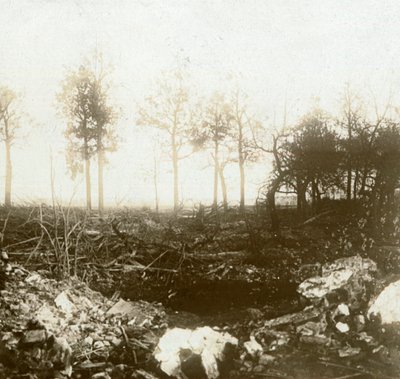 Battlefield, Roeselare, Flandria, Belgia, c1914-c1918 autorstwa Unbekannt