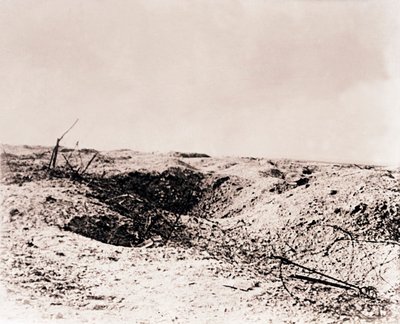 Pole bitwy, Tahure, północna Francja, c1914-c1918 autorstwa Unbekannt