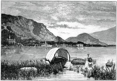 Baveno, nad jeziorem Maggiore, północne Włochy, 1900 autorstwa Unbekannt