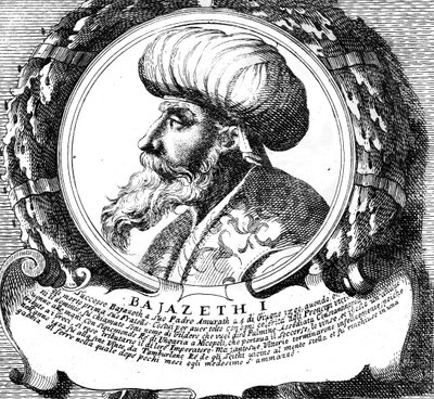 Bayezid I, sułtan Imperium Osmańskiego autorstwa Unbekannt