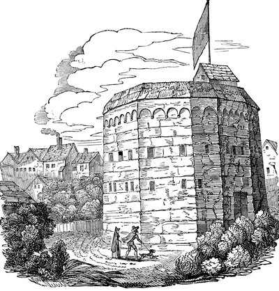 Bear Garden, Southwark, Londyn, 1574 autorstwa Unbekannt