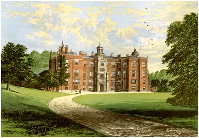 Beaudesert, Staffordshire, dom markiza Anglesey, ok. 1880 r. autorstwa Unbekannt