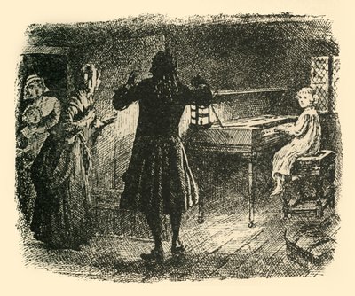 Przywoływał w milczeniu resztę, by poszli za nim, 1907. autorstwa Unbekannt