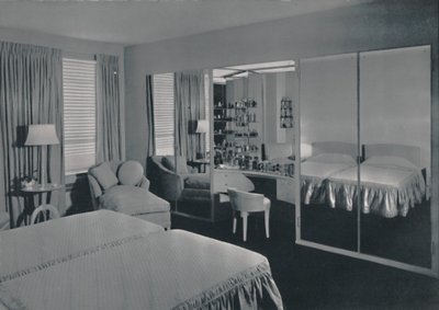 Sypialnia zaprojektowana przez Jamesa F. Eppensteina, Chicago, 1942 autorstwa Unbekannt