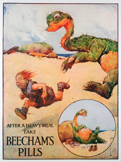 Reklama Beechams Pills, 1914 autorstwa Unbekannt
