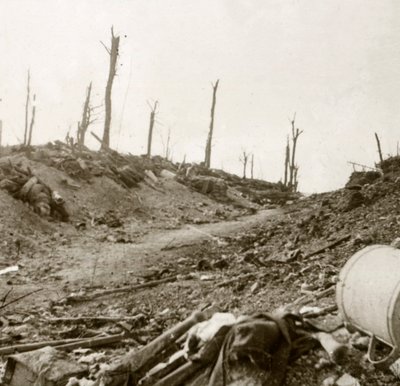 Przed Chaulnes, Somme, północna Francja, c1914-c1918 autorstwa Unbekannt