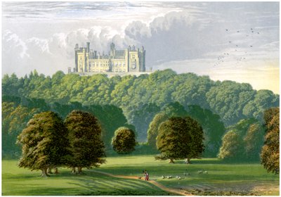 Zamek Belvoir, Leicestershire, dom księcia Rutland, ok. 1880 r autorstwa Unbekannt
