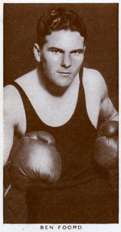 Ben Foord, bokser z RPA, 1938 autorstwa Unbekannt