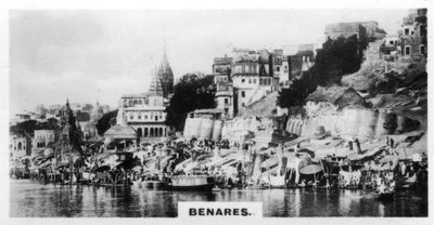 Benares, Indie, ok. 1925 autorstwa Unbekannt