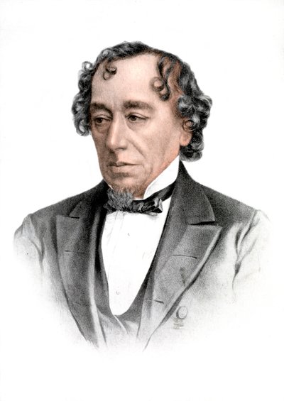 Benjamin Disraeli, XIX-wieczny angielski mąż stanu i literat, 1905 autorstwa Unbekannt