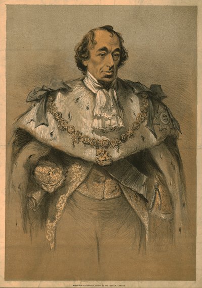Benjamin Disraeli, ok. 1870. autorstwa Unbekannt