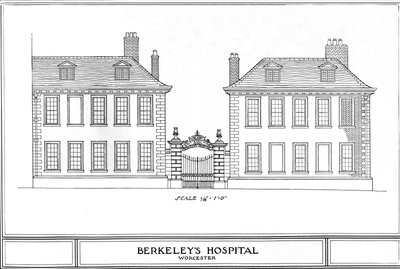 Szpital Berkeleys, Worcester, Worcestershire, 1924 autorstwa Unbekannt