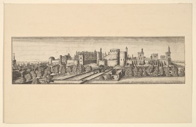 Berkshire, z zamkiem Windsor, po 1666 r. autorstwa Unbekannt