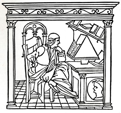 Bernardo Bellincioni 1452-1492, włoski poeta, 1493, 1917 autorstwa Unbekannt