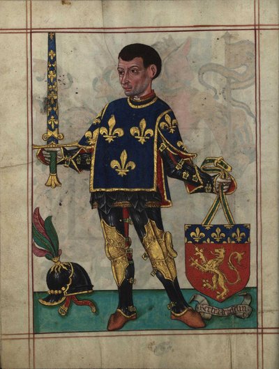 Bertrand du Guesclin Z Livro do Ameiro-Mor, 1509 autorstwa Unbekannt