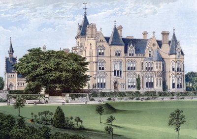 Bestwood Lodge, Nottinghamshire, koniec XIX wieku autorstwa Unbekannt