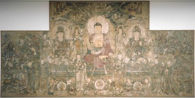Bhaisajyaguru, budda uzdrawiania i medycyny, ok. 1319 autorstwa Unbekannt