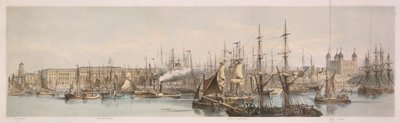 Billingsgate, Custom House i Tower of London autorstwa Unbekannt