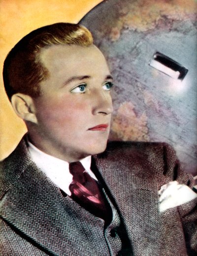 Bing Crosby, amerykański piosenkarz i aktor, 1934-1935 autorstwa Unbekannt