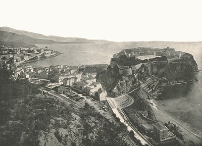 Widok z lotu ptaka, Monte Carlo, Monako, 1895. autorstwa Unbekannt