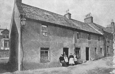 Miejsce urodzenia JM Barrie 1860-1937, szkockiego dramaturga i powieściopisarza, Kirriemuir, Angus, Szkocja autorstwa Unbekannt