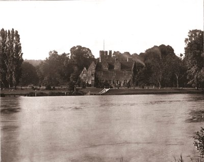 Opactwo Bisham, powyżej Marlow, Berkshire, 1894. autorstwa Unbekannt