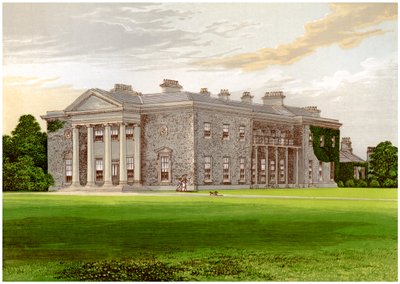 Bishopscourt, hrabstwo Kildare, Irlandia, dom hrabiego Clonmel, ok. 1880 autorstwa Unbekannt
