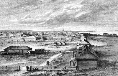 Błagowieszczeńsk, Syberia, Rosja, 1895 autorstwa Unbekannt
