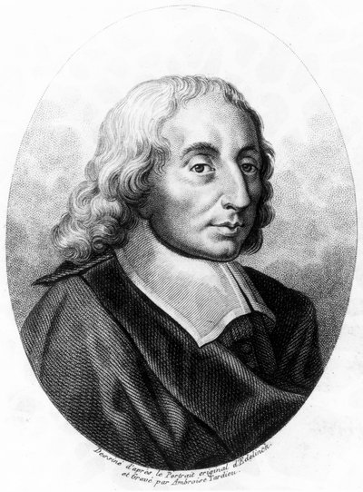 Blaise Pascal, francuski matematyk, fizyk i filozof, ok. 1660 autorstwa Unbekannt
