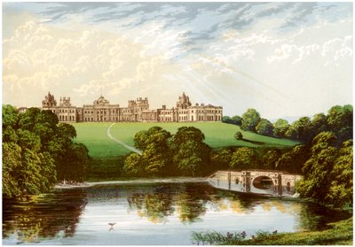 Blenheim Palace, Oxfordshire, dom księcia Marlborough, ok. 1880 autorstwa Unbekannt