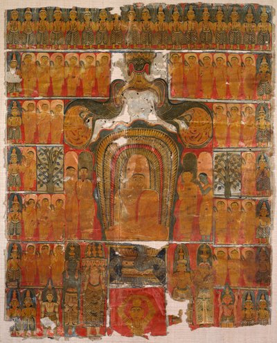 Błogosławiony Pan Budda, XVIII wiek. autorstwa Unbekannt