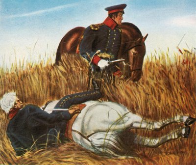 Blücher w bitwie pod Ligny, 16 czerwca 1815, 1936. autorstwa Unbekannt