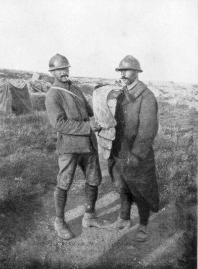 Pancerz niemieckich oddziałów szturmowych Sturmtruppen, Verdun, 1917, 1926 autorstwa Unbekannt
