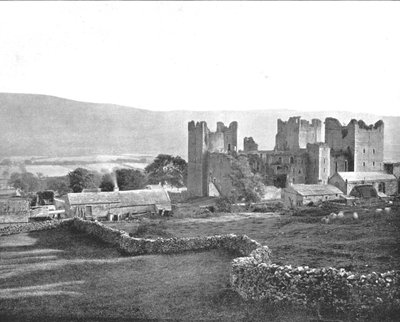 Zamek Bolton, Wensleydale, North Yorkshire, 1894. autorstwa Unbekannt