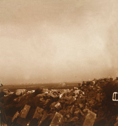 Bombardowanie, c1914-c1918 autorstwa Unbekannt