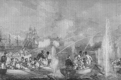 Bombardowanie Odessy, ok. 1880 r. autorstwa Unbekannt