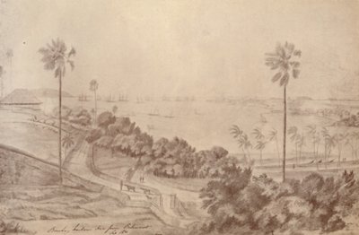 Bombay Harbor - widziany z Belmont, wrzesień 1821, 1936. autorstwa Unbekannt