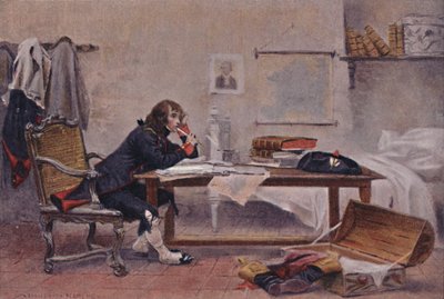 Bonaparte w Auxonne, 1788, 1896. autorstwa Unbekannt