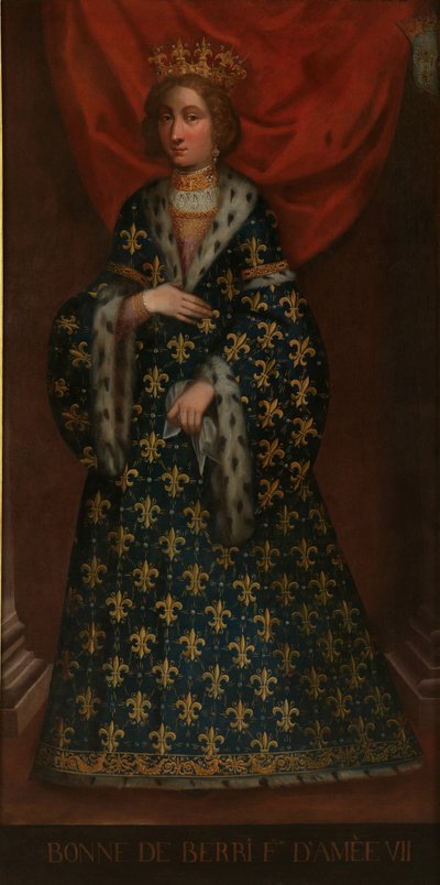 Bonne z Berry 1365-1435, hrabina Sabaudii autorstwa Unbekannt