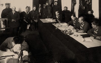 Borys Sawinkow w Kolegium Wojskowym Najwyższego Trybunału ZSRR..., 1924. autorstwa Unbekannt