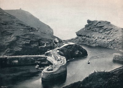 Boscastle - Widok na port, 1895 autorstwa Unbekannt