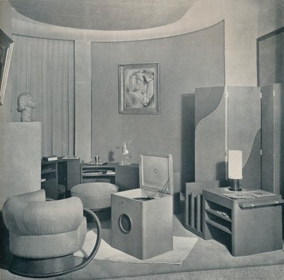 Buduar z Salon des Artistes Decorateurs, 1929, DIM, c1930. autorstwa Unbekannt