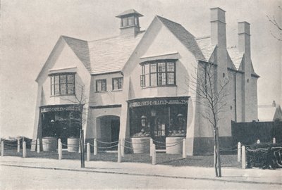 Bournville: dwa wiejskie sklepy, WA Harvey, c1900 1901-1902 autorstwa Unbekannt