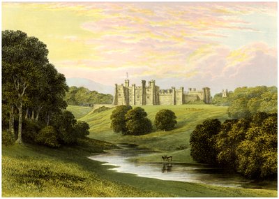 Zamek Brancepeth, Lord Boyne, ok. 1880 r. autorstwa Unbekannt