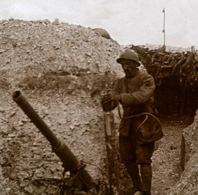 Pistolet Brandta, c1914-c1918 autorstwa Unbekannt