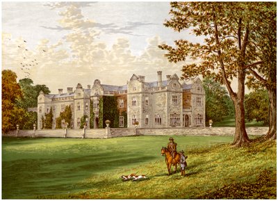 Brantingham Thorpe, Yorkshire, dom rodziny Sykes, ok. 1880 r. autorstwa Unbekannt