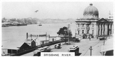 Rzeka Brisbane, Queensland, Australia, 1928 autorstwa Unbekannt