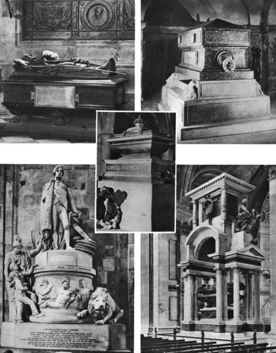 Chwalebne zmarłe Brytyjczyków uhonorowane grobem i pomnikiem w katedrze św. Pawła w latach 1926-1927 autorstwa Unbekannt